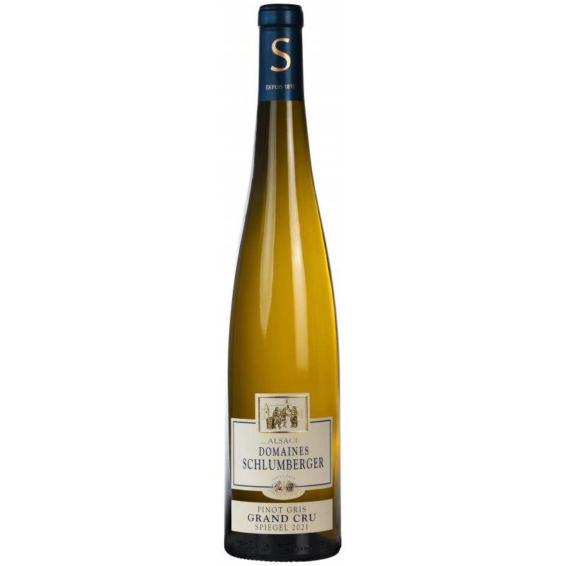 Vin Alsace Pinot Gris Grand Cru Spiegel Vin Blanc Alsace Domaines Schlumberger